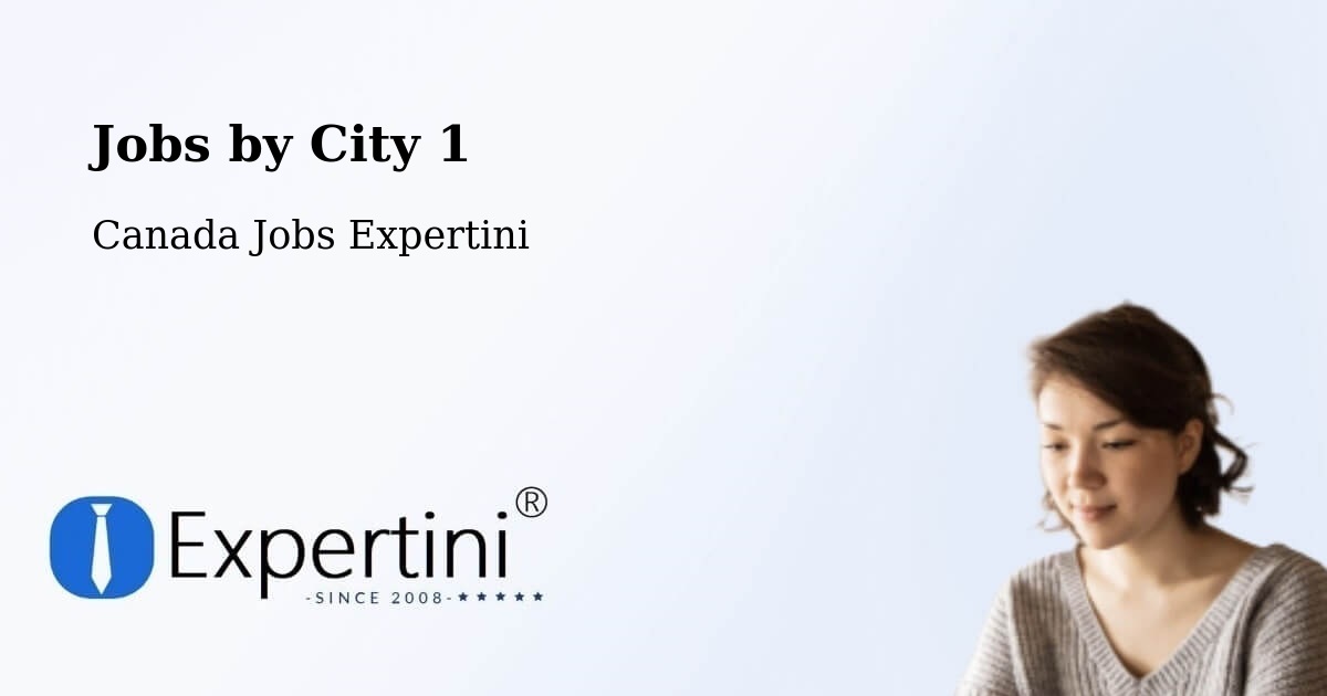 City Jobs in Canada - Expertini